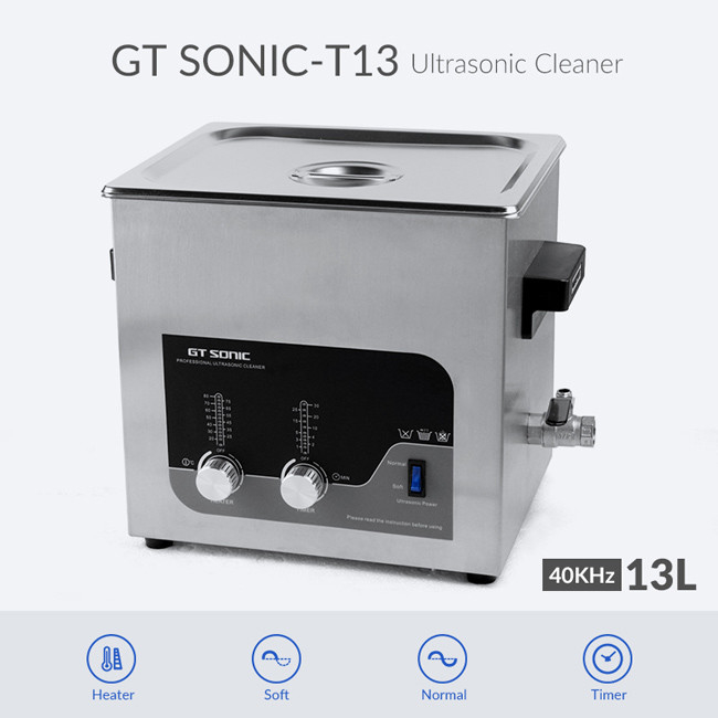 13L Ultrasonic Cleaning Machine 50% Or 100% Cleaning Power Ultrasound Cleaner For Tools