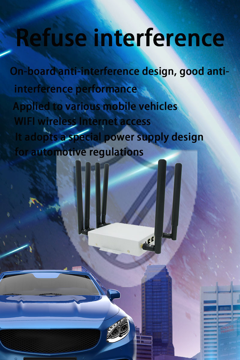 1200Mbps 5G Industrial Router Support GPS Function Comply With 802.11b
