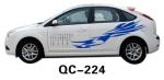 Non-reflective Environment-friendly PVC Car Body Sticker QC-224K