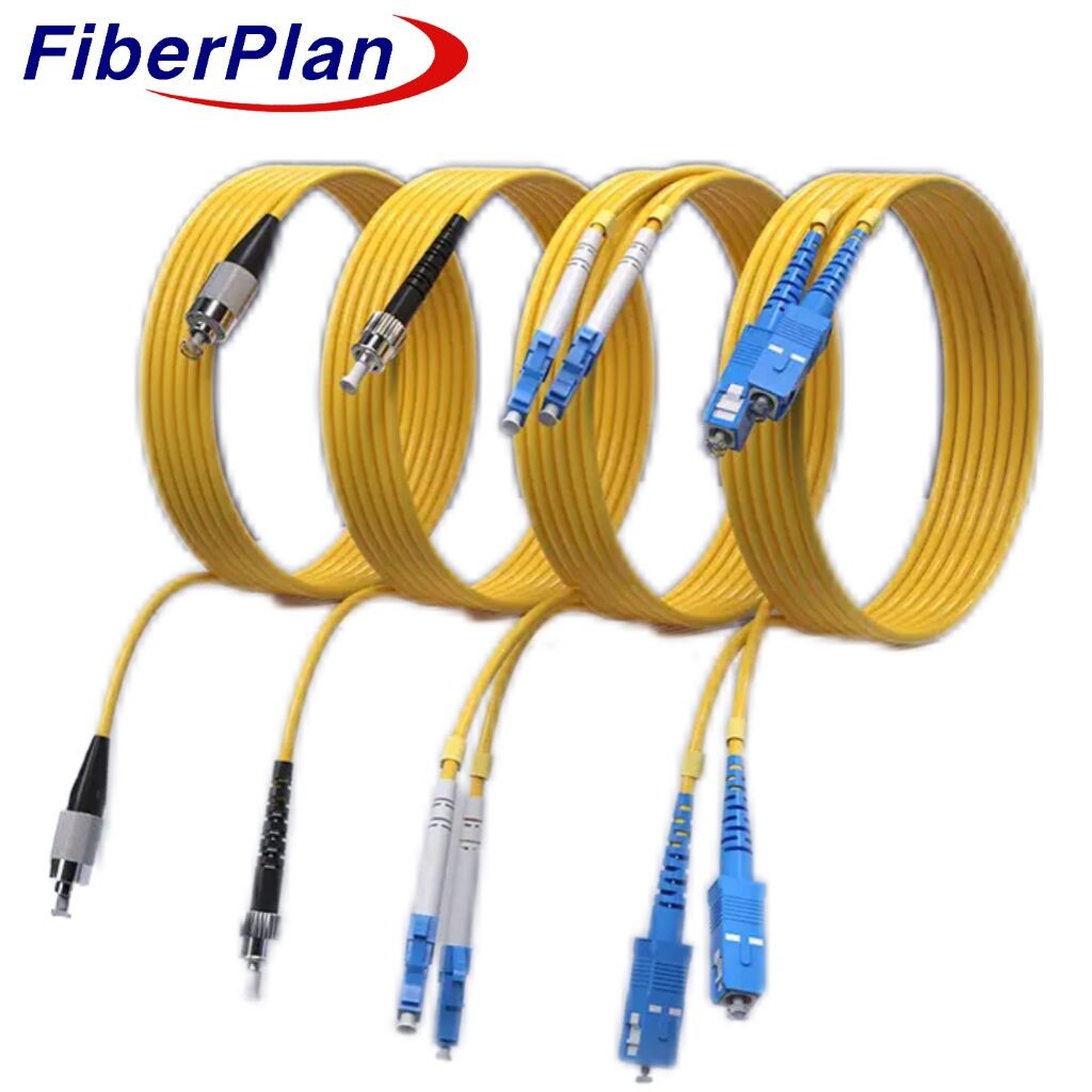 2.0mm 3.0mm Single Mode Patch Cord Multimode Fiber Patch Cable LC/UPC-LC/UPC Duplex Cable