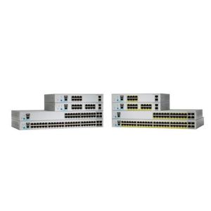 Cisco Catalyst 24 port managed network switch Lan Lite WS-C2960L-24TQ-LL with 4