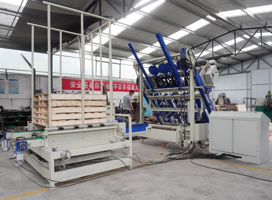 New Design Wooden Tray Nailing Machine Wood Pallet Making Machine