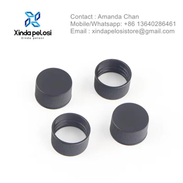 Plastic Black Cap PET PE Aluminum Foil Bottle Cap Gasket Bottled Drinking Water
