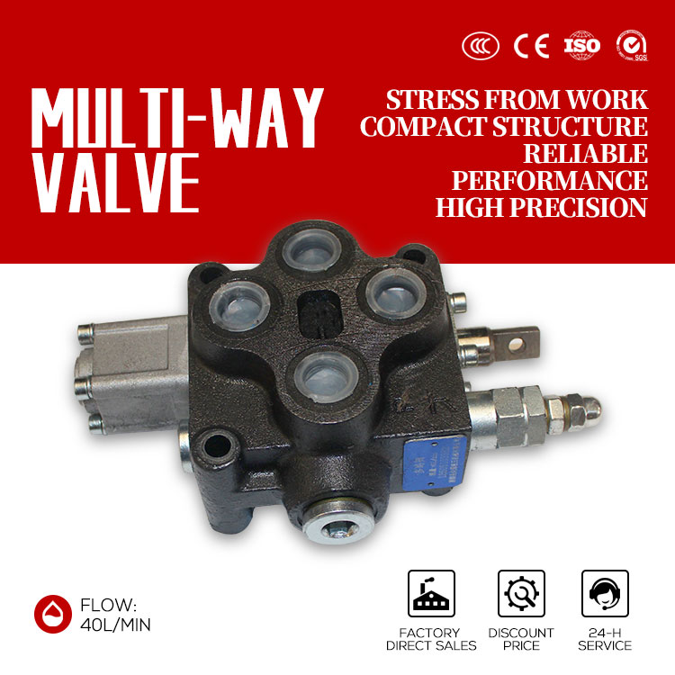 Road Roller Parts Multi-Directional Valve Assembly for Single and Double Wheel Construction