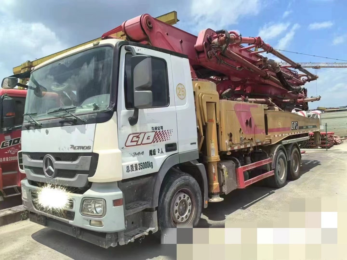 2019 52m Mobile Concrete Pump for Bridges & High-Rise | Fast Delivery to port (Limited Stock!)