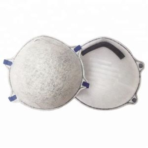Cup Style FFP2 Dust Mask With Elastic Strip Meltblown Fabric