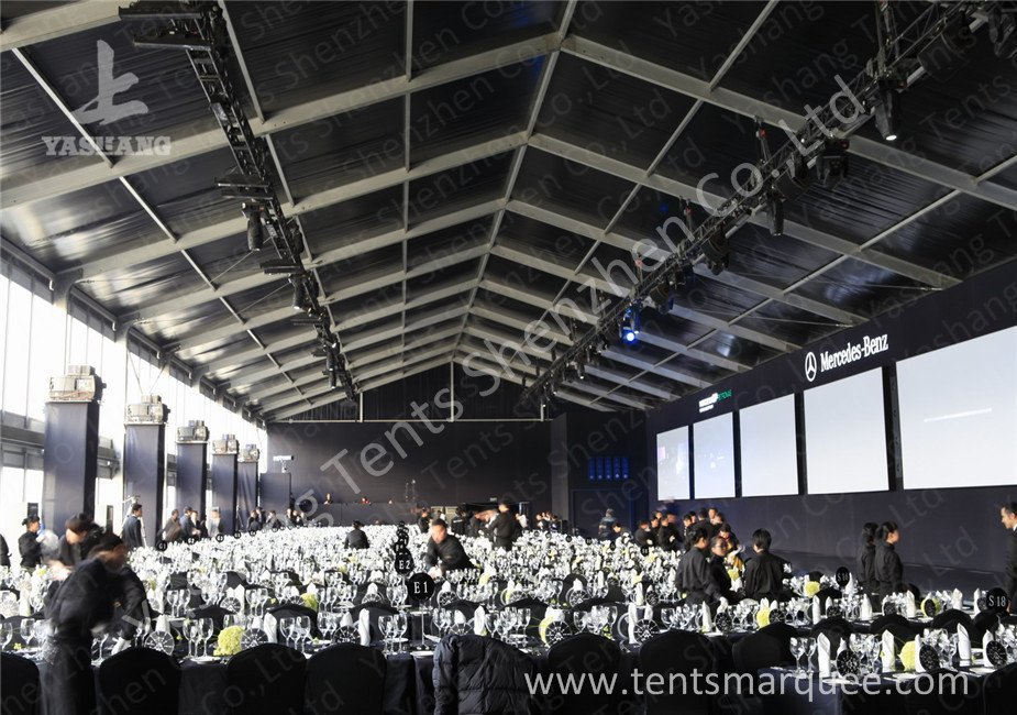 Standard Chartered Big Commercial Tents For Outside Events , Custom Made