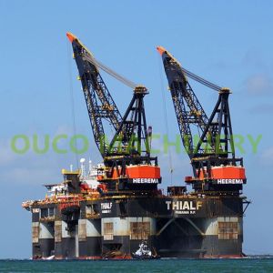 High Efficiency 60t Platform Lattice Boom Pedestal Cranes