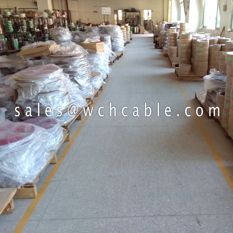 UL20358 PVC Flat Ribbon Cable Class 2 TS Conductor VW-1 80C 30V