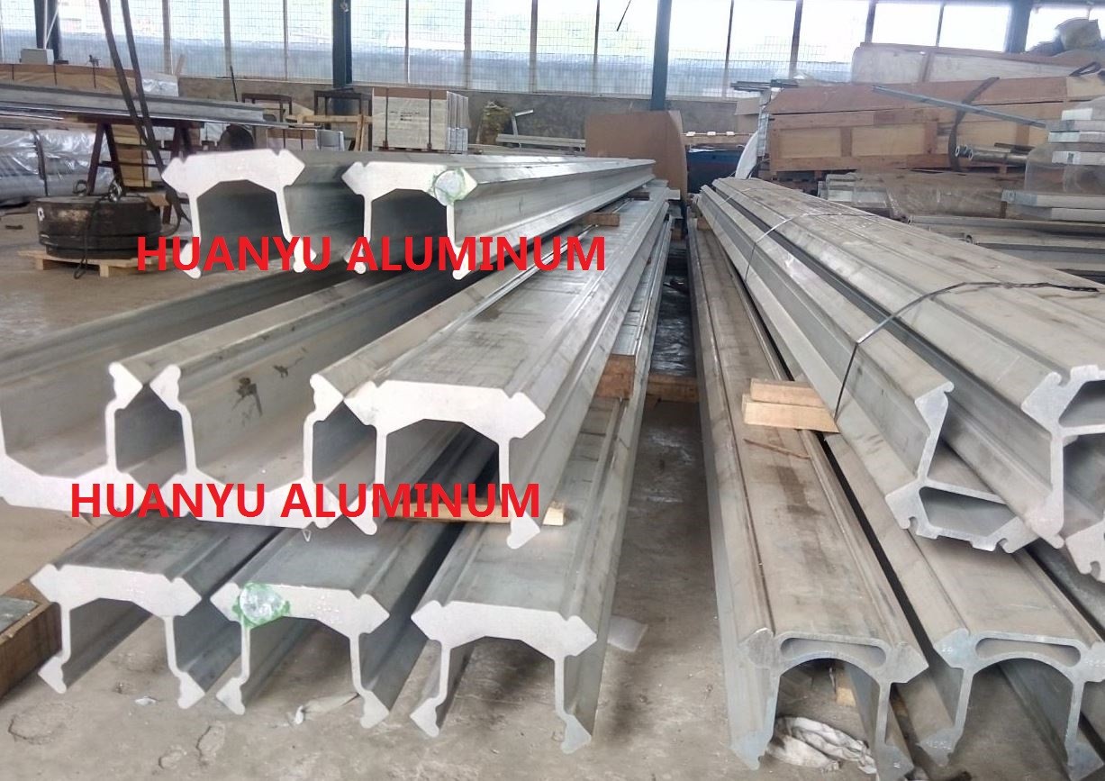 6310MM Long T6 7020 Aluminium Extrusion Bar For Blasting