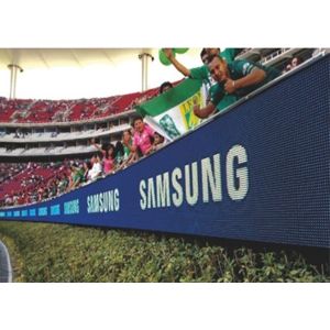 Waterproof Static Stadium Perimeter LED Display With Big Viewing Angle