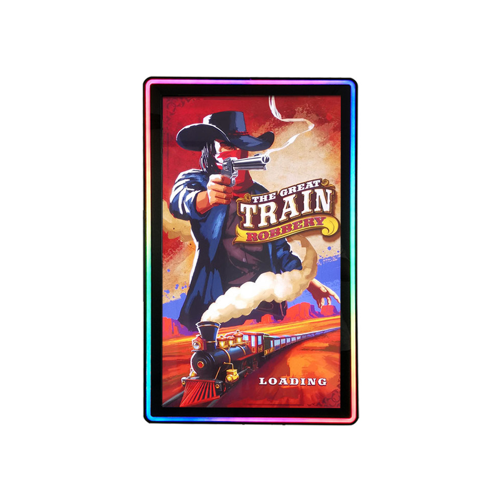 43'' Infrared Touch Screen With Ultra Wide Viewing Angle And Side+Edge LED Bezel For Gaming