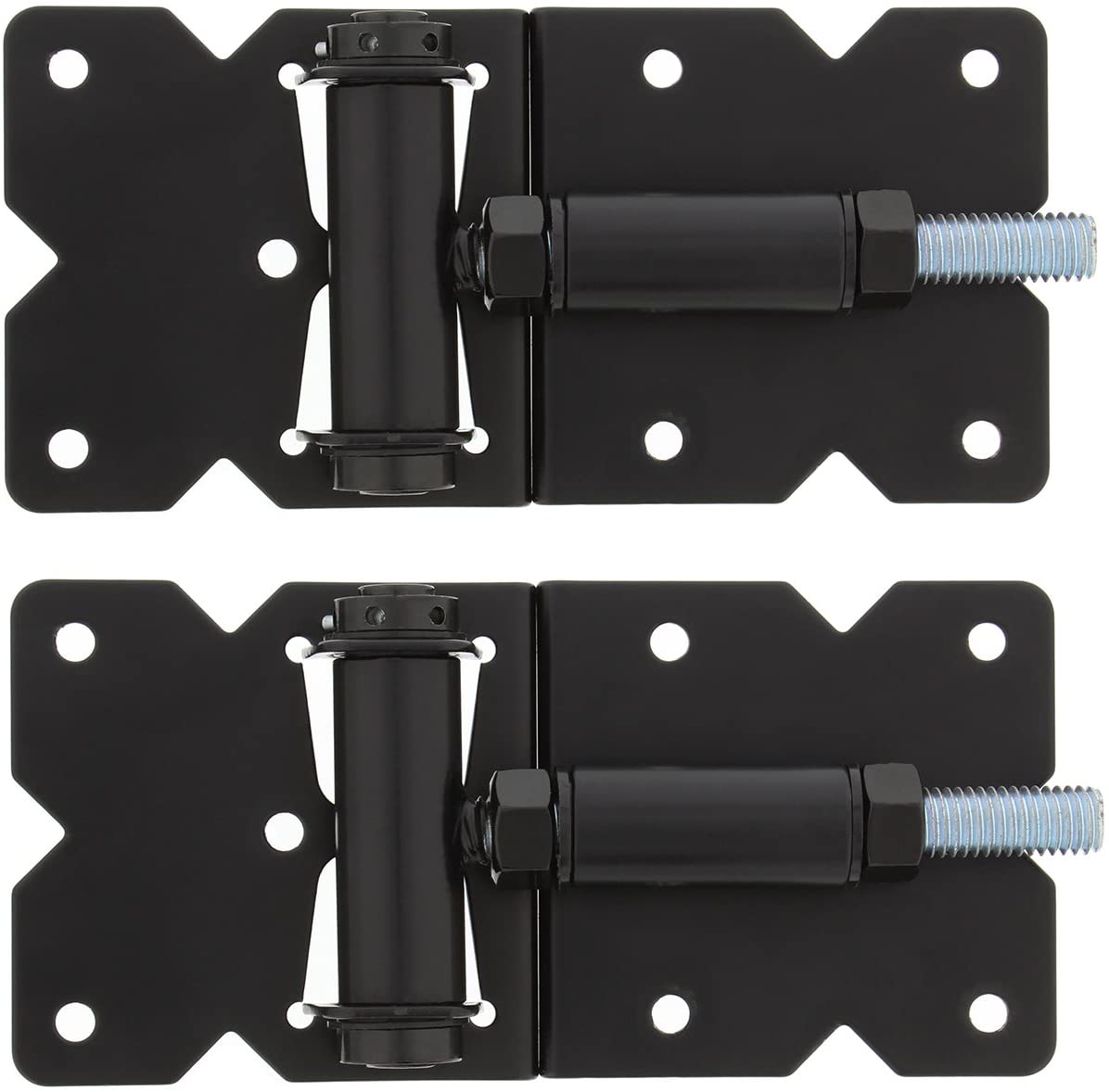 Gate Spring Bolt Cover Stainless Steel Door Latch with Single-side Bracket Structure