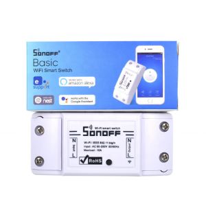 Basic Wifi Switch Wireless Remote Control Smart Switch Module with Alexa Google