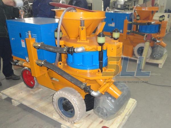 380V 440V 220V Dry Shotcrete Machine Horizontal 200m Vertical 50m Conveying