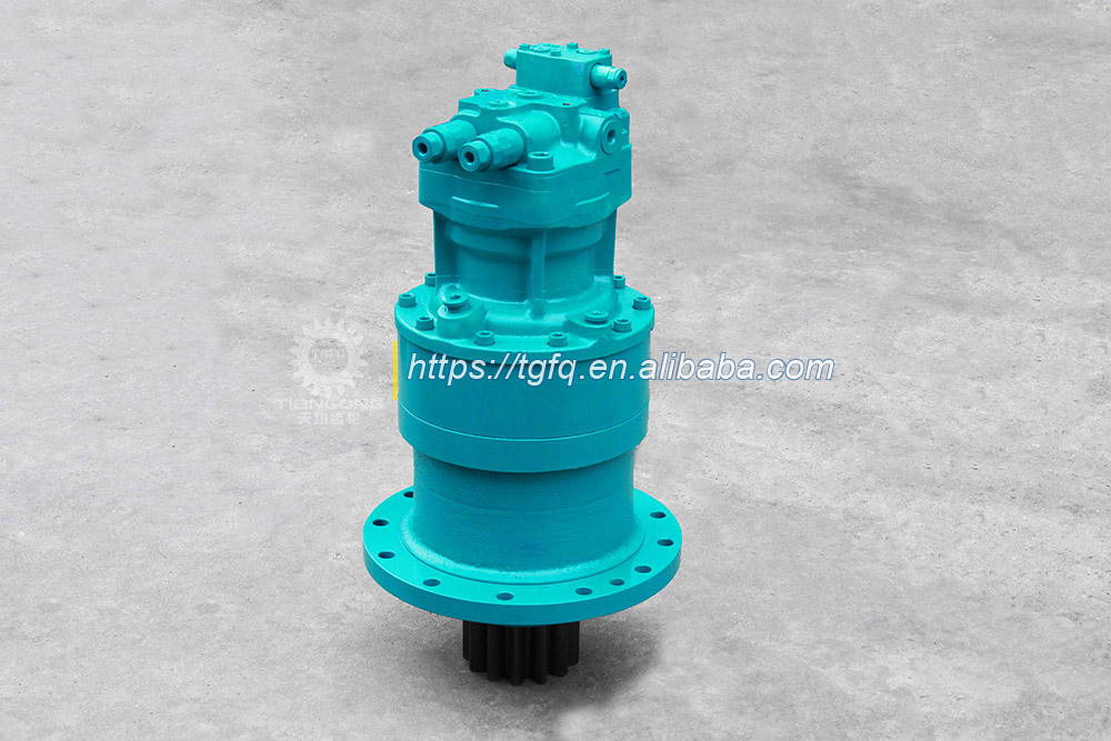 SK200-6 Excavator Slewing Motor Reduction Assembly for Kobelco Excavator M5X130