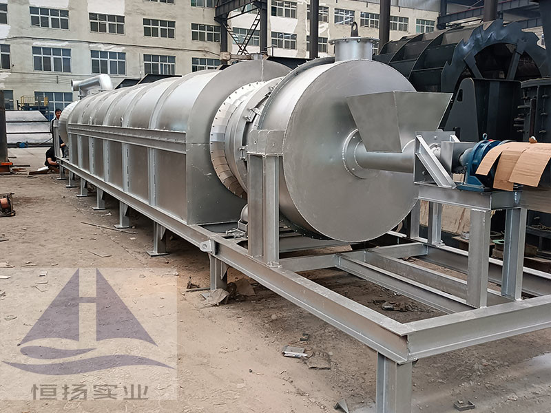 Indirect Heating Rotary Dryer High Capacity 5-70t/h