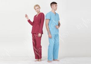  OEM ODM Hospital Nursing Clothes Uniform 100% Cotton SGS Custom Logo Manufactures