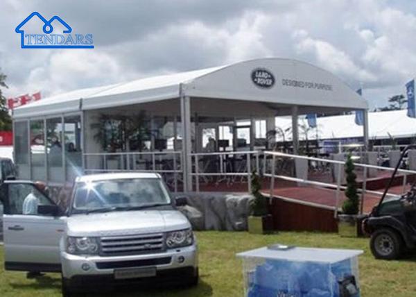 Large Aluminium Outdoor Arcum Curved Party Marquee Tent For ExhibitionIndustrial