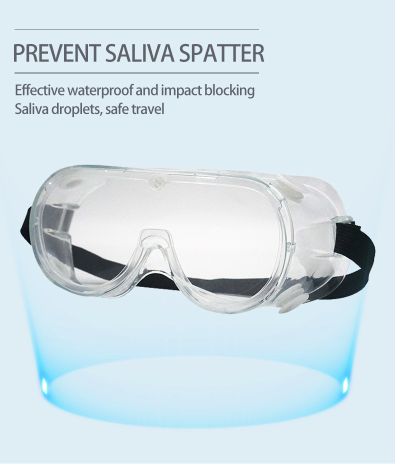 ANSI Z87.1 Antibacterial Medical Safety Glasses For Chemistry Lab 200g