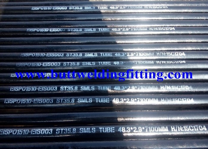 DIN 2448 ST35.8 API Carbon Steel Pipe Gas Seamless Steel Tubing