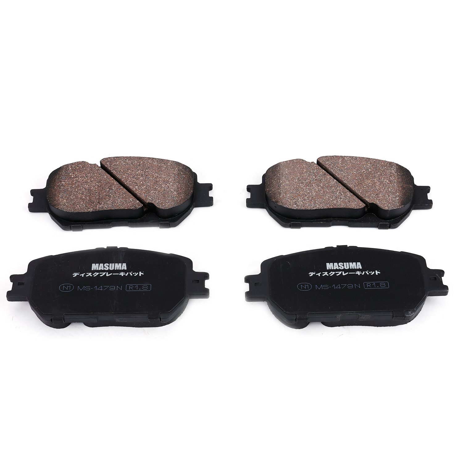 Yes MS-1479N MASUMA Auto Wearing Part Low Met Brake Pads Set 04465-33240 XZU308