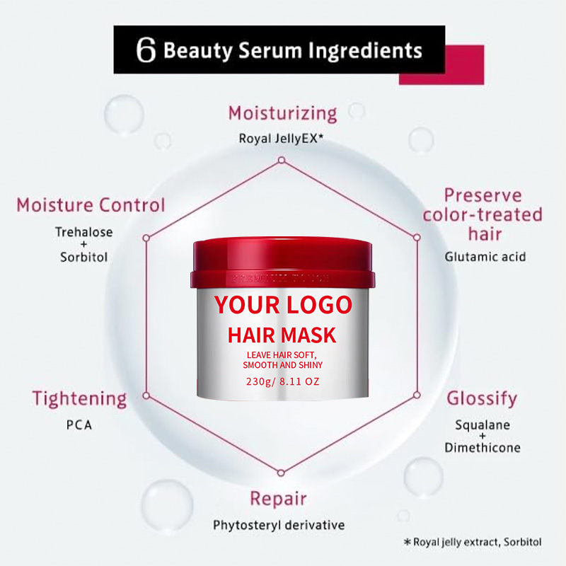 Moisturizing and Strengthens Hair Deeply Nourishes Hair-Mask