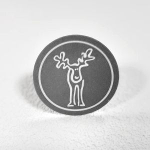  Silicone Screen-Printed Patches - Animal Logo Badges for Apparel Bags | Wholesale &amp; Custom Manufactures