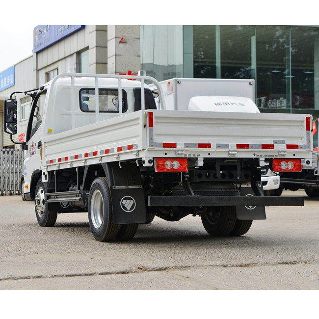 Customized Low Price FOTON Lightweight 4X2 Truck Van Trucks Cargo Van Truck With 3.36 Meter Cargo Boxes