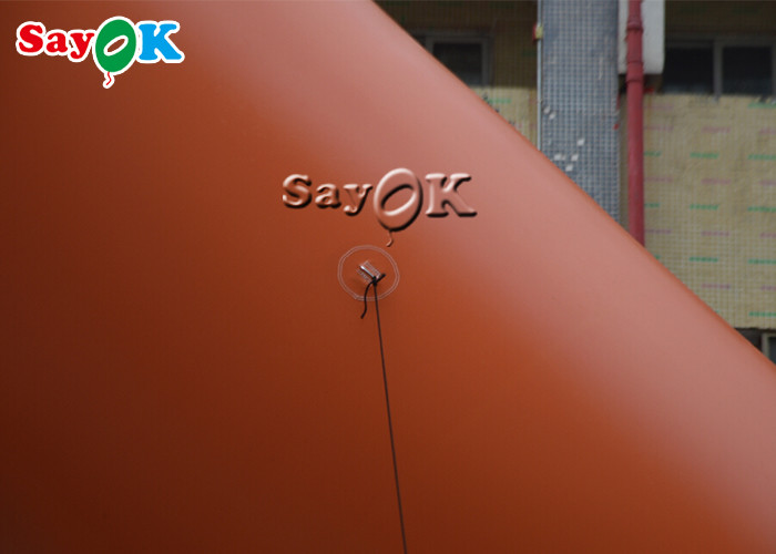 Orange PVC Inflatable Entrance Arch For Event Advertising Promotion