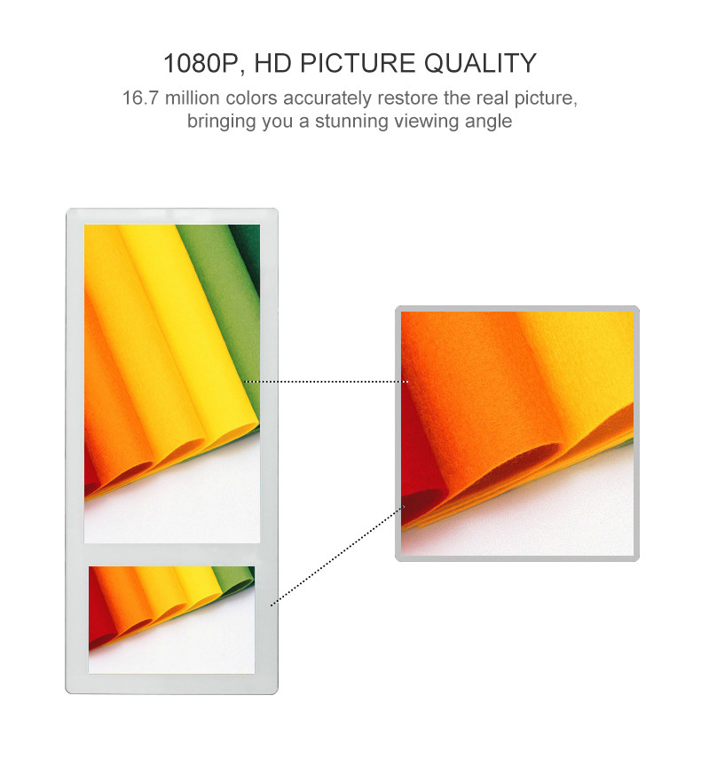 21.5inch LCD Advertising Display Screen