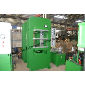 PLC Control Rubber Plate Vulcanizer / Rubber Curing Press