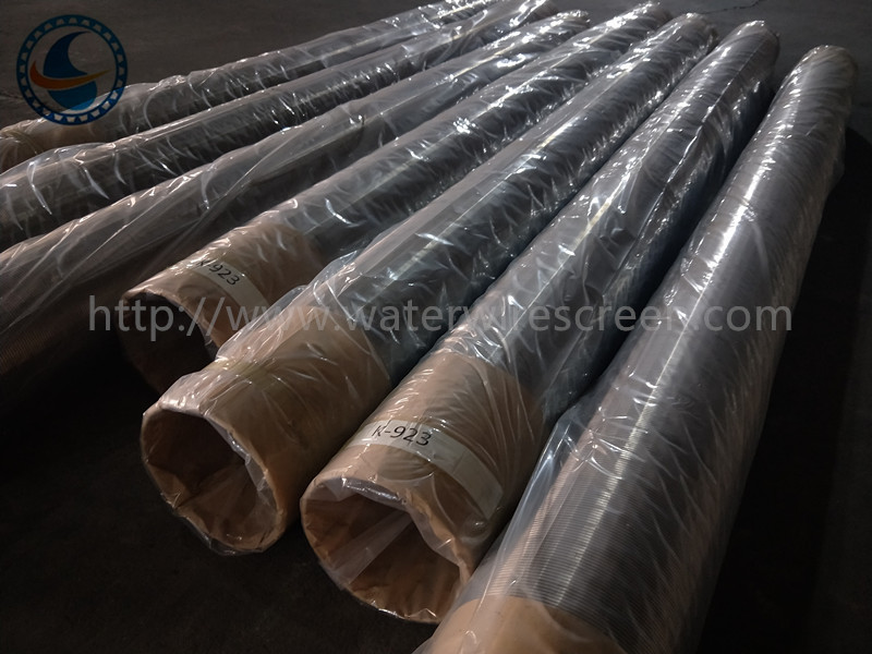 Customized 20-200 Micron Johnson Wedge Wire Screens Stainless Steel