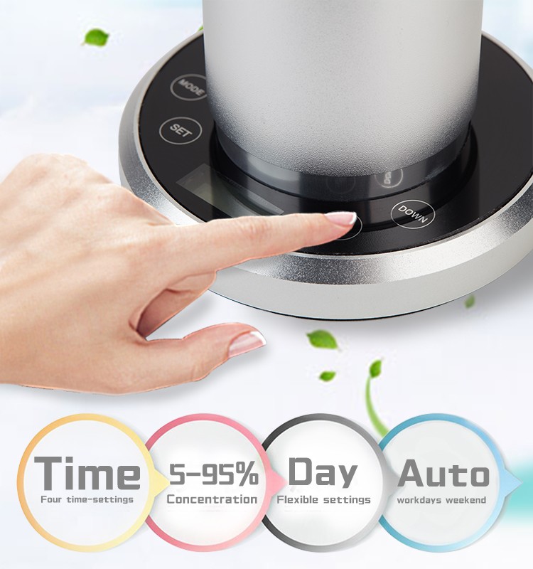 Colorful Aluminum Quiet Working Scent Air Machine For Office Low Noise