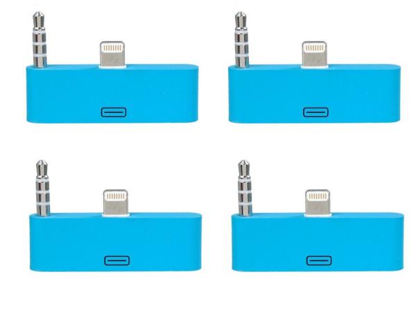 colorful 30pin to 8 Pin AUDIO ADAPTERS converter for iPhone 5 5s 5c Itouch Nano
