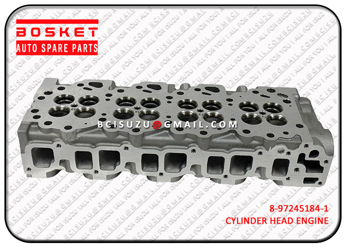 Iron Auto Isuzu Cylinder Head For UBS73 4JX1 8972451841 8-97245184-1