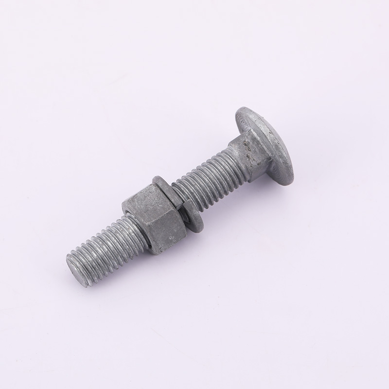 Round Head Square Neck Carriage Bolts Black Finish DIN 603 Carbon Steel Grade 6.8