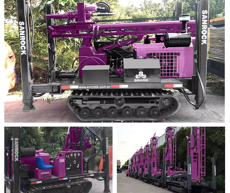 Water Well Drilling Equipment 153kw Engine Water Well Drilling Rig Hydraulic Borehole Drilling Machine