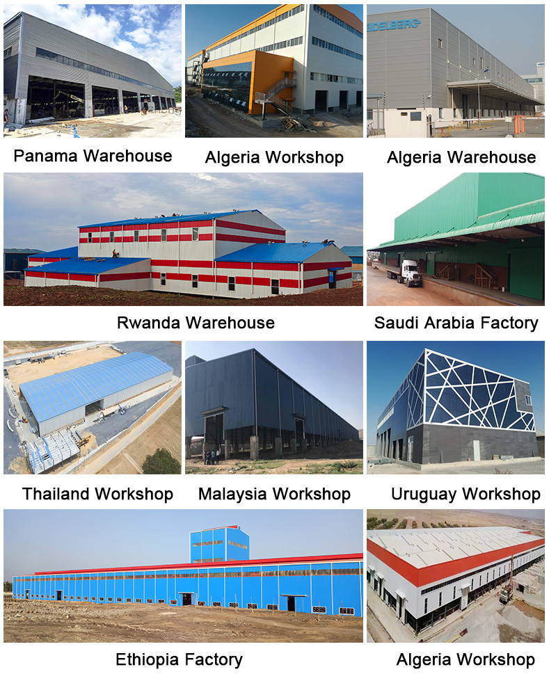 Custom Steel Warehouse Buildings Metal frame GB Standard