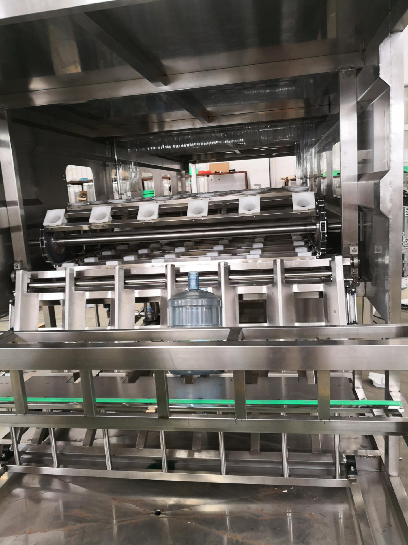 Decapping PLC Bottled Water Packing Machine 20L 5 Gallon SUS304 2