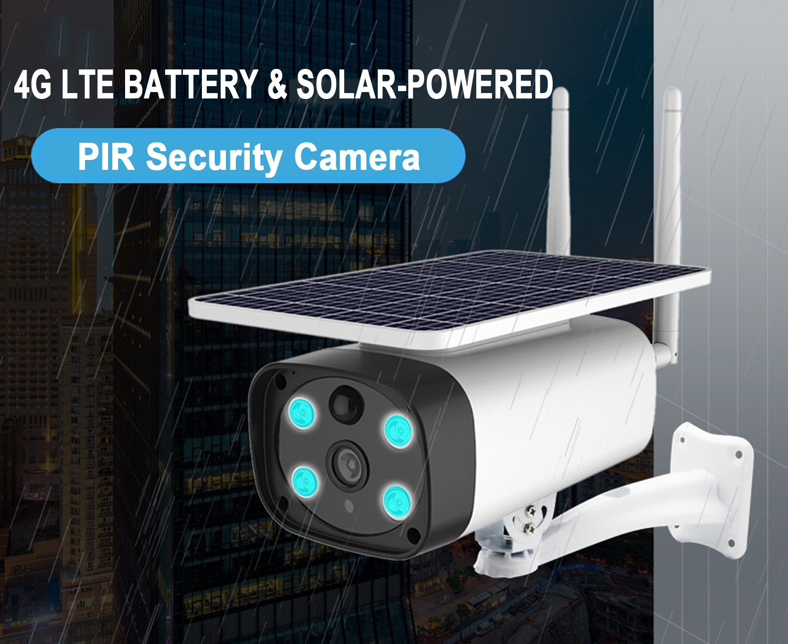 4G Camera Solar Panel Camera Wifi Version 1080P Outdoor Security Wireless Monitor Waterproof CCTV Home Surveillance