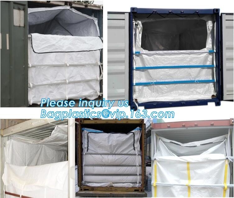 Dumpster 6Mill Open Top Roll Off Drawstring Container Liners,Open Top Drawstring 6 Mil Roll Off Container Liners, BAGEAS