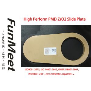 PMD Slide Gate Plate High Performance For Taphole Slag Stopping System