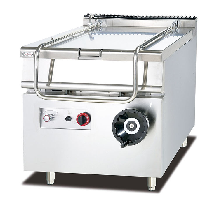 5 Star Hotel Kitchen 100L Gas Tilting Braising Pan Restaurant Kitchen Equipment