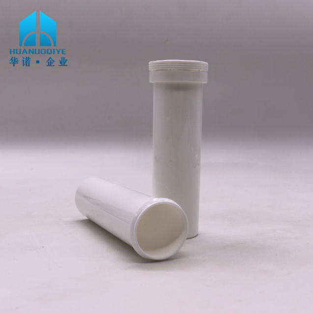 Easy Open End Sealing Type 50ml Capacity Effervescent Tablet Tube for VC Vitamin