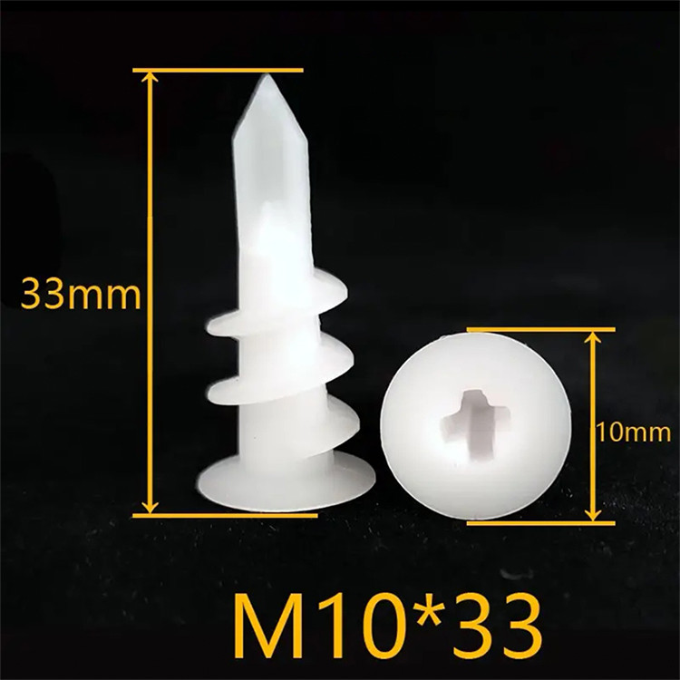 19-42mm length ceiling drywall anchor plastic screw fastener DIN Standard