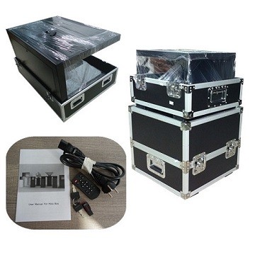High Resolution 360 Degree Holographic Display Showcase In shop Advertising & Retail