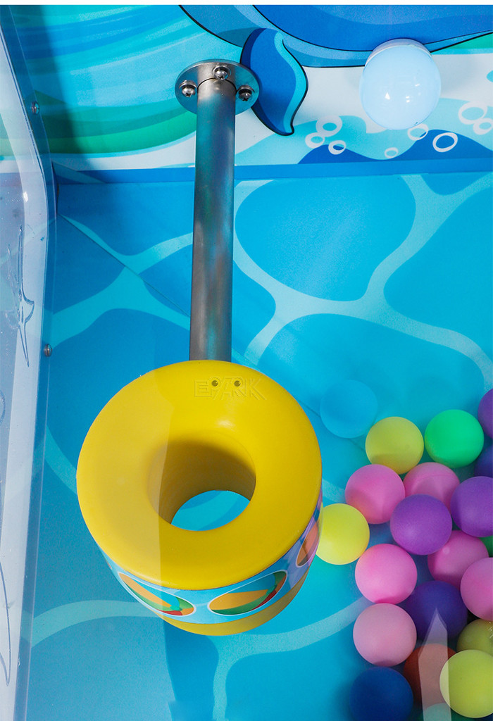 280W Coin Operated Lottery Game Machine Kids Catching Ball Machine
