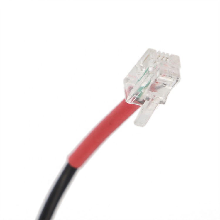 RJ9 RJ10 to Female 3.5mm CTIA Plug Audio Jack Headset Adapter Cable for Office Phone