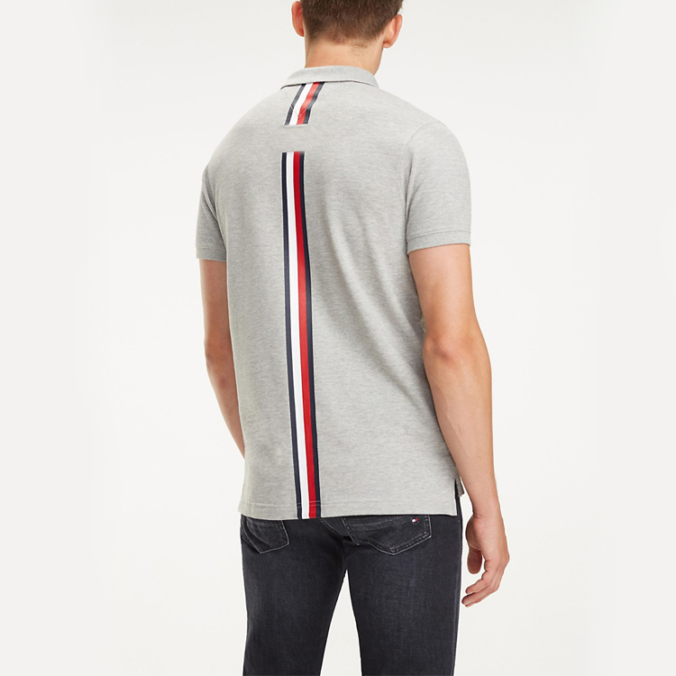 Short Sleeve Mens Polo Style Shirts , Golf Plain Polo T Shirts For Guys